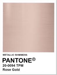 Rose Gold Painting Gold Pantone Color