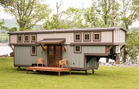 tiny house on a gooseneck trailer