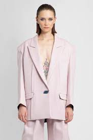 The Attico Woman's Pink Blazers