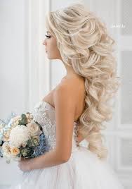 Some indian bridal hairstyles are best suited for certain hair types while some go well with any hair this gorgeous hairstyle is for those with long tresses or those looking to use hair extensions to. Long Wedding Hairstyles Bridal Updos Via Elstile Http Www Deerpearlflowers Com Long Bride Elegant Wedding Hair Unique Wedding Hairstyles Long Hair Styles