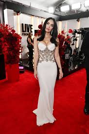 megan fox shimmers in ivory at the 2023