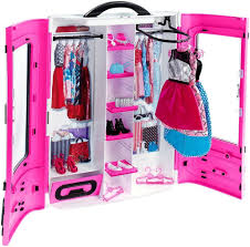 Shop online or collect in store!free delivery for orders over £19 free same day click & collect available! Fashionistas Ultimate Closet Barbie Doll Accessories Organizer Kids Children Toy Barbie Pink Wardrobe Barbie Dolls Barbie Playsets