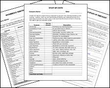 Cleaning Business Start Up Forms