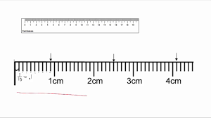 Are you asking, connie stewart, where is the quarter inch mark on a ruler? Reading A Centimeter Ruler Youtube