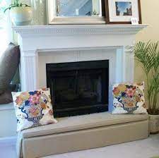 Custom Fireplace Cushion Hearth Seat