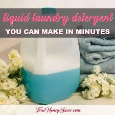 liquid laundry detergent you can diy