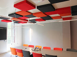 acoustic ceiling panels for meeting room