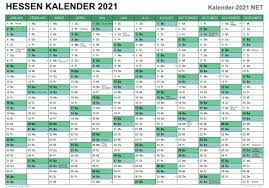 Mit einem klick die termine weiterer jahre und bundesländer. Excel Kalender 2021 Kostenlos