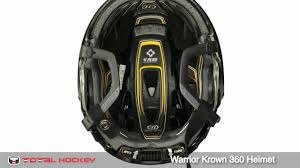Warrior Krown 360 Helmet Combo Pure Hockey Equipment