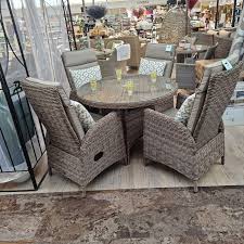 Monaco 4 Seat Set Garden Furniture