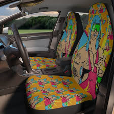 Neon Icon Car Seat Covers