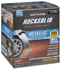 rust oleum rocksolid garage coat floor