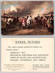 Postcard Surrender Of Lord Cornwallis