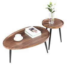 industrial nesting coffee table set of