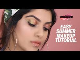 summer makeup tutorial easy everyday