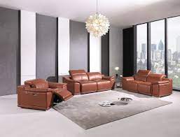 power recycling sofa set in camel color