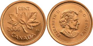 Coins And Canada 1 Cent 2006 Canadian Coins Price Guide