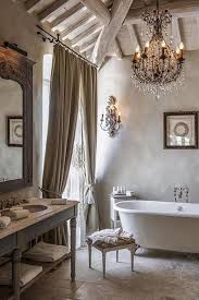 Relax into romance in the ultimate romantic bathroom, which features a deep soaking tub surrounded by candles and champagne. Rustic Farmhouse Bathroom Ideas Hative