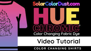 color changing fabric dye tutorial