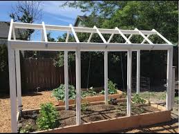 Build A Greenhouse Over A Raised Bed