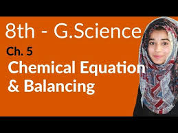 chemical equation and balancing