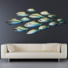 Fish Wall Art Sculpture Tropical