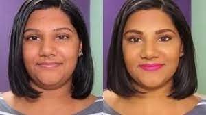 how to hide a double chin with makeup
