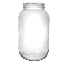 64 Oz Flint Glass Wide Mouth Jar 83