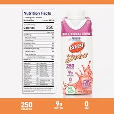 ensure clear nutrition drink nutrition