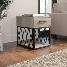 City Park Industrial End Table