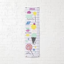 Sweet Treats Personalized Growth Chart The Land Of Nod