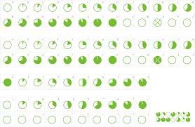 Download Free Font Pie Charts For Maps