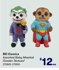 Dc Comics Assorted Baby Meerkat Garden