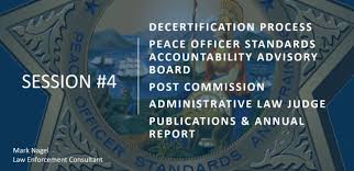 california commission on peace officers