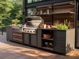 outdoor kitchen cabinets
