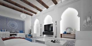 luxury moroccan living room design by