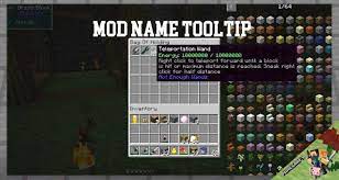 When looking at a block, wawla will advise you on if your tool can break that block. Mod Name Tooltip Mod 1 16 5 1 12 2 1 10 2 For Minecraft Cube World Game