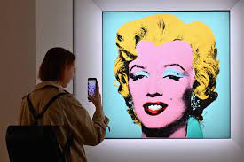 Andy Warhol Marilyn Monroe painting ...