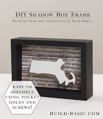 build a diy shadow box frame build basic