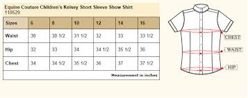 Equine Couture Kelsey Short Sleeve Show Shirt Child