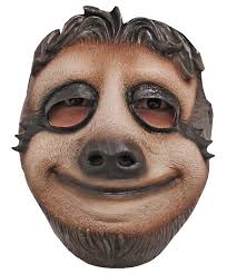 All orders are custom made and most ship worldwide within 24 hours. Funny Animal Sloth Face Mask Ice Age Sid Fancy Dress Cosplay