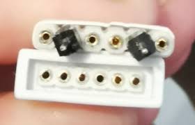 rgbcct connector holes on led strip do