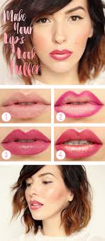 makeup monday fuller lips tutorial