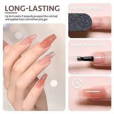 gaoy poly gel nail kit with uv light