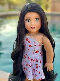 She is busy bringing up her little brother, marc, and has an intense relationship with her father, christian. American Girl Doll Custom Ooak Medium Skin Black Hair Green Eyes Rosemary Ebay