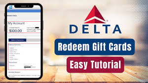 how to redeem delta gift card you