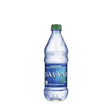 dasani bottled water nutrition and