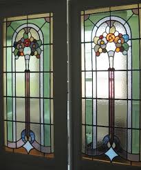 Art Nouveau Door Panels Mclean