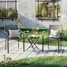 Outdoor Furniture Meatl Table Sets