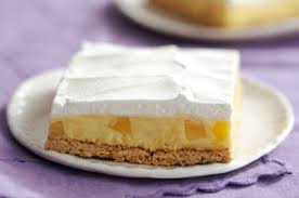 It's perfect for thanksgiving and christmas! Cool Creamy Pineapple Squares Kraft What S Cooking Recipe Dessert Recipes Low Cal Dessert Recipes